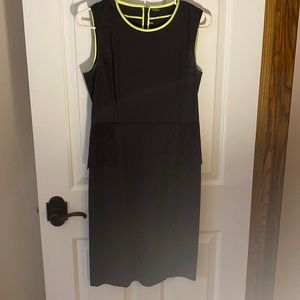 EUC peplum style dress